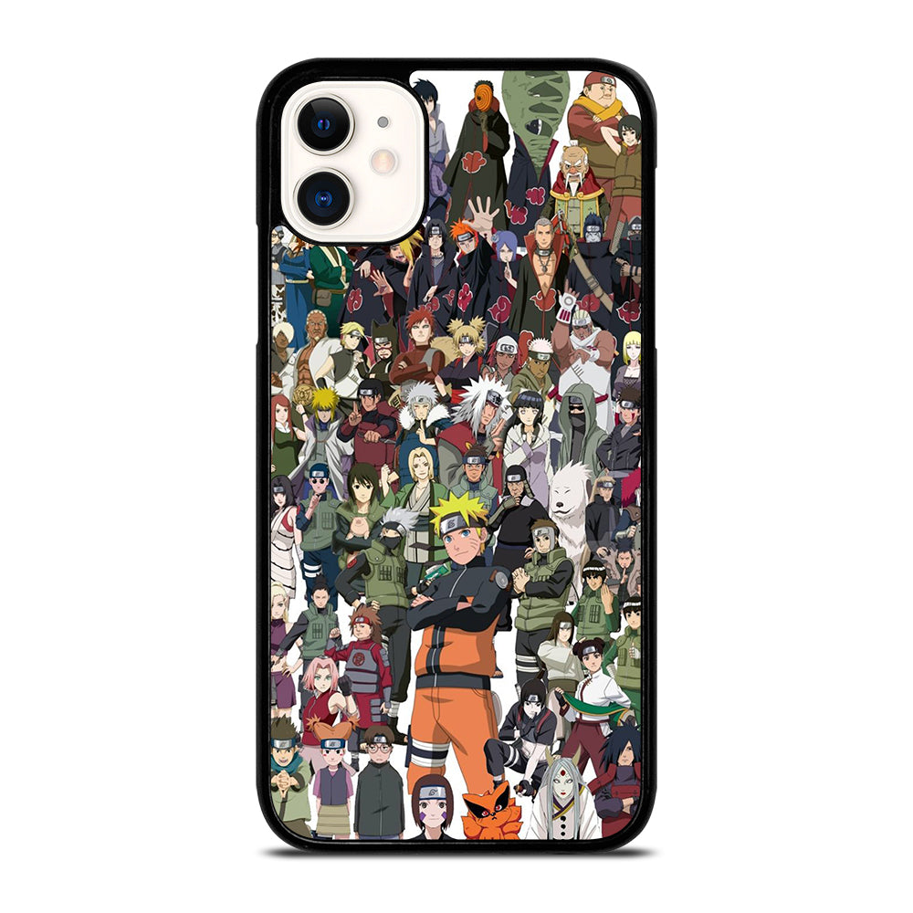 NARUTO ANIME ALL CHARACTERS 3 iPhone 11 Case Cover