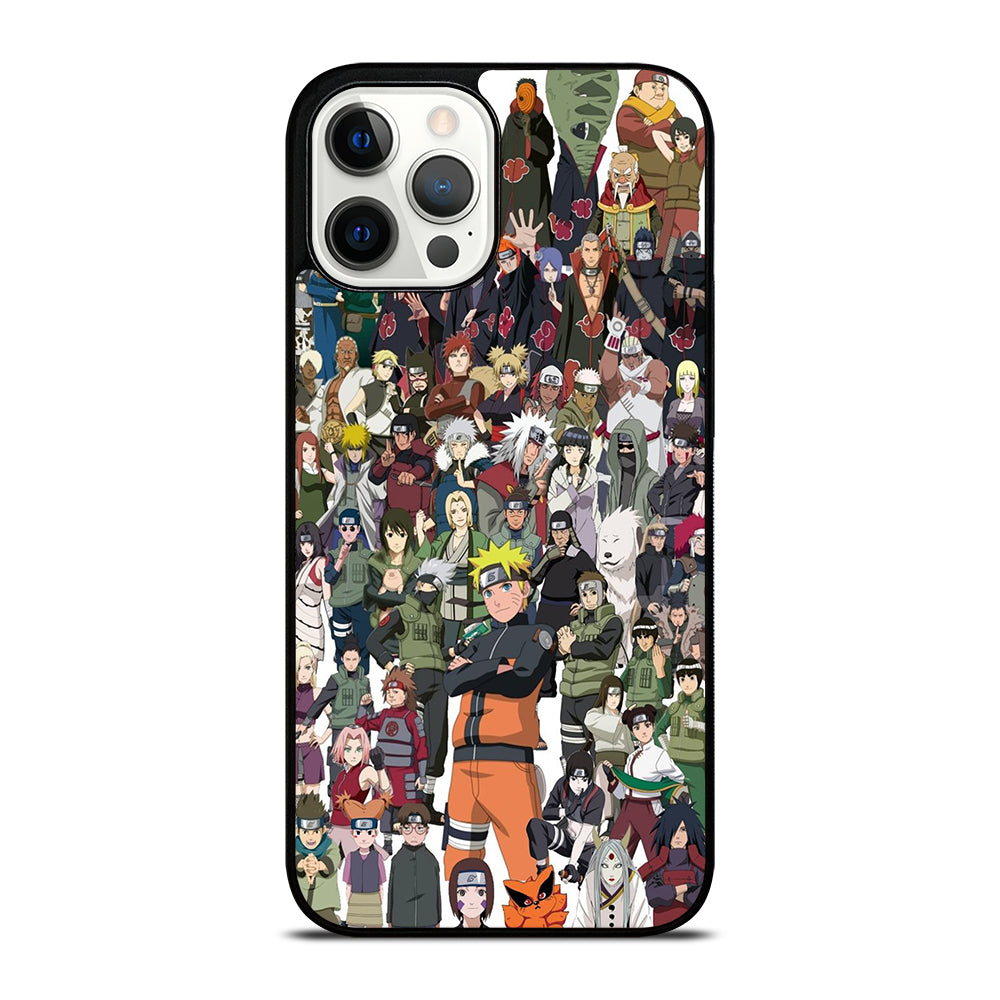 NARUTO ANIME ALL CHARACTERS 3 iPhone 12 Pro Max Case Cover