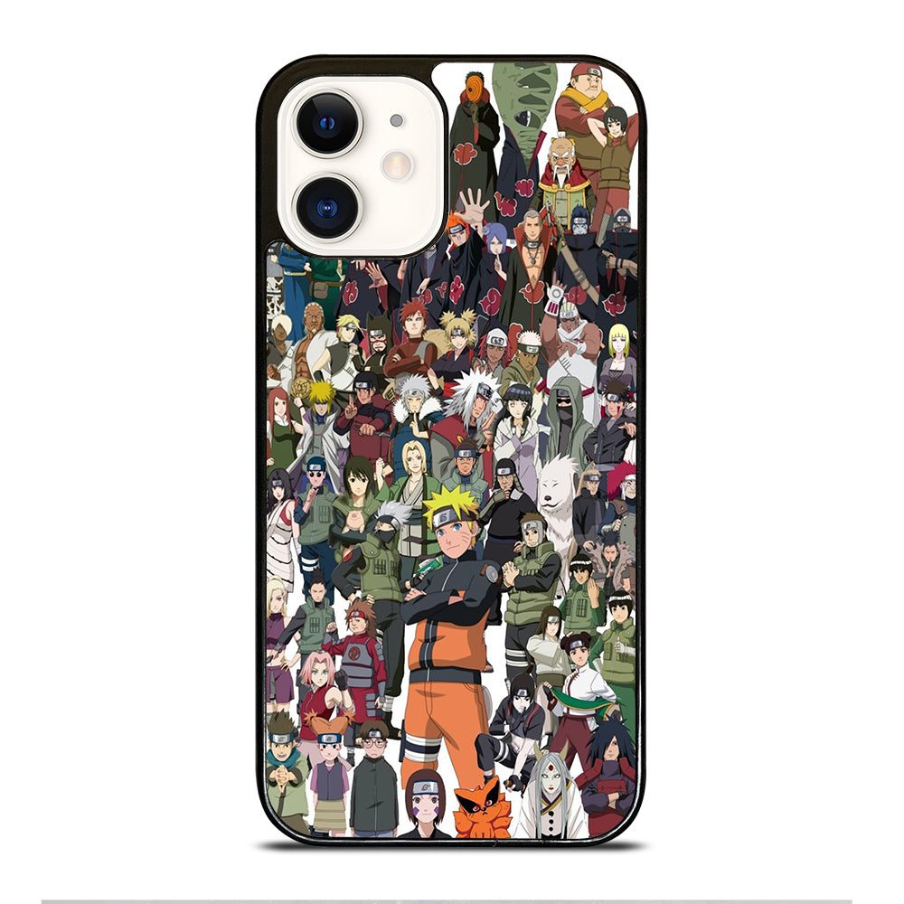 NARUTO ANIME ALL CHARACTERS 3 iPhone 12 Case Cover