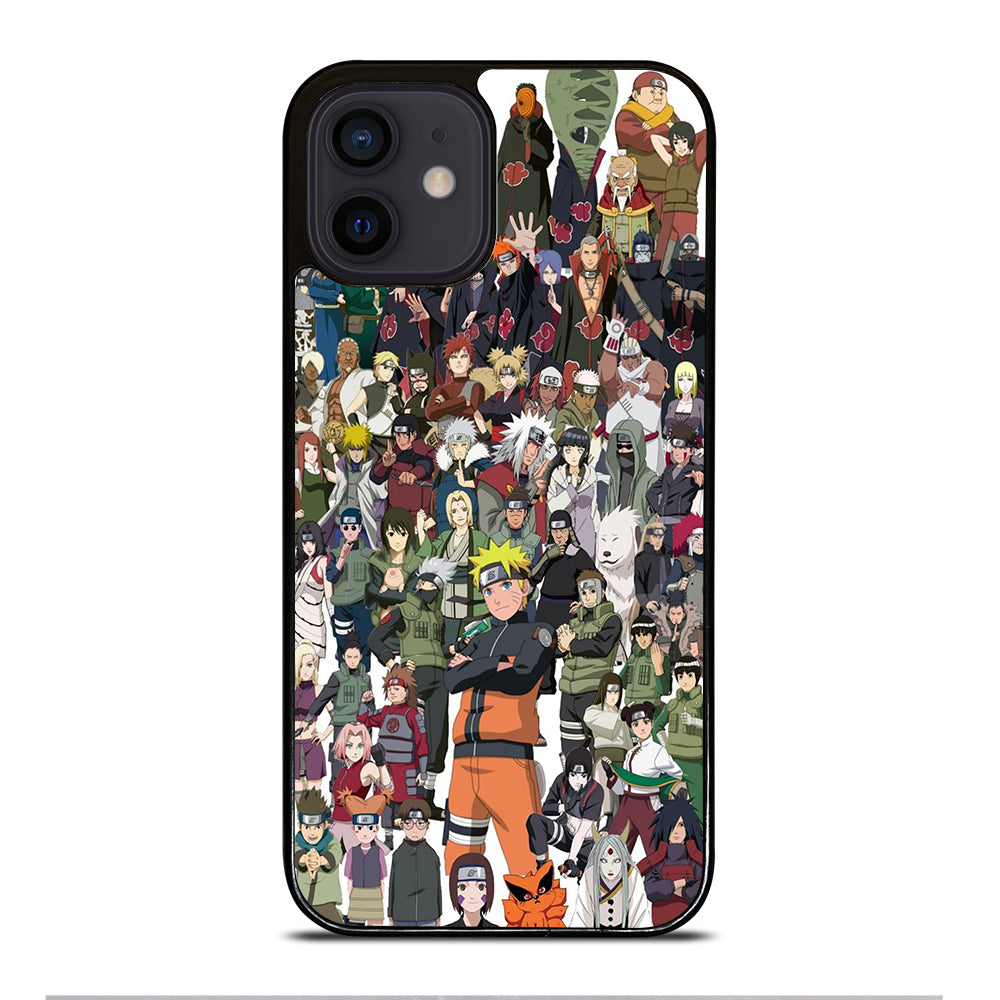 NARUTO ANIME ALL CHARACTERS 3 iPhone 12 Mini Case Cover