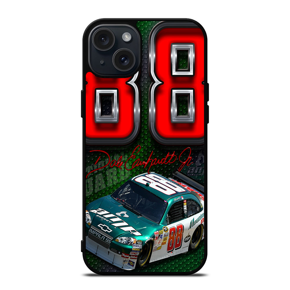 NASCAR 88 DALE EARNHARDT JR 3 iPhone 15 Plus Case Cover