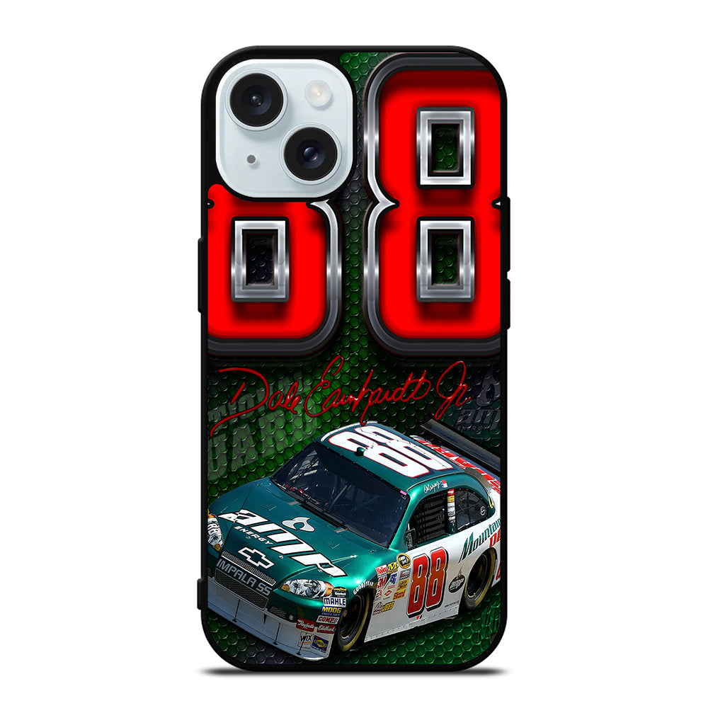 NASCAR 88 DALE EARNHARDT JR 3 iPhone 15 Case Cover