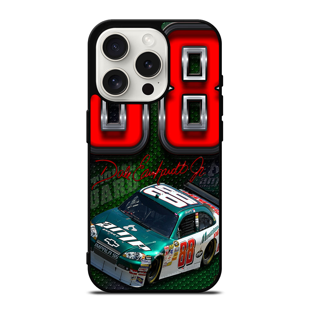 NASCAR 88 DALE EARNHARDT JR 3 iPhone 15 Pro Case Cover