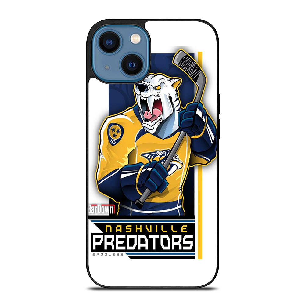 NASHVILLE PREDATORS HOCKEY 1 iPhone 14 Case Cover