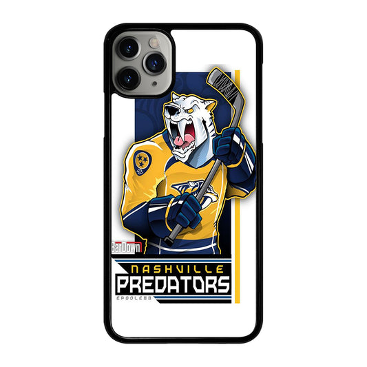 NASHVILLE PREDATORS HOCKEY 1 iPhone 11 Pro Max Case Cover