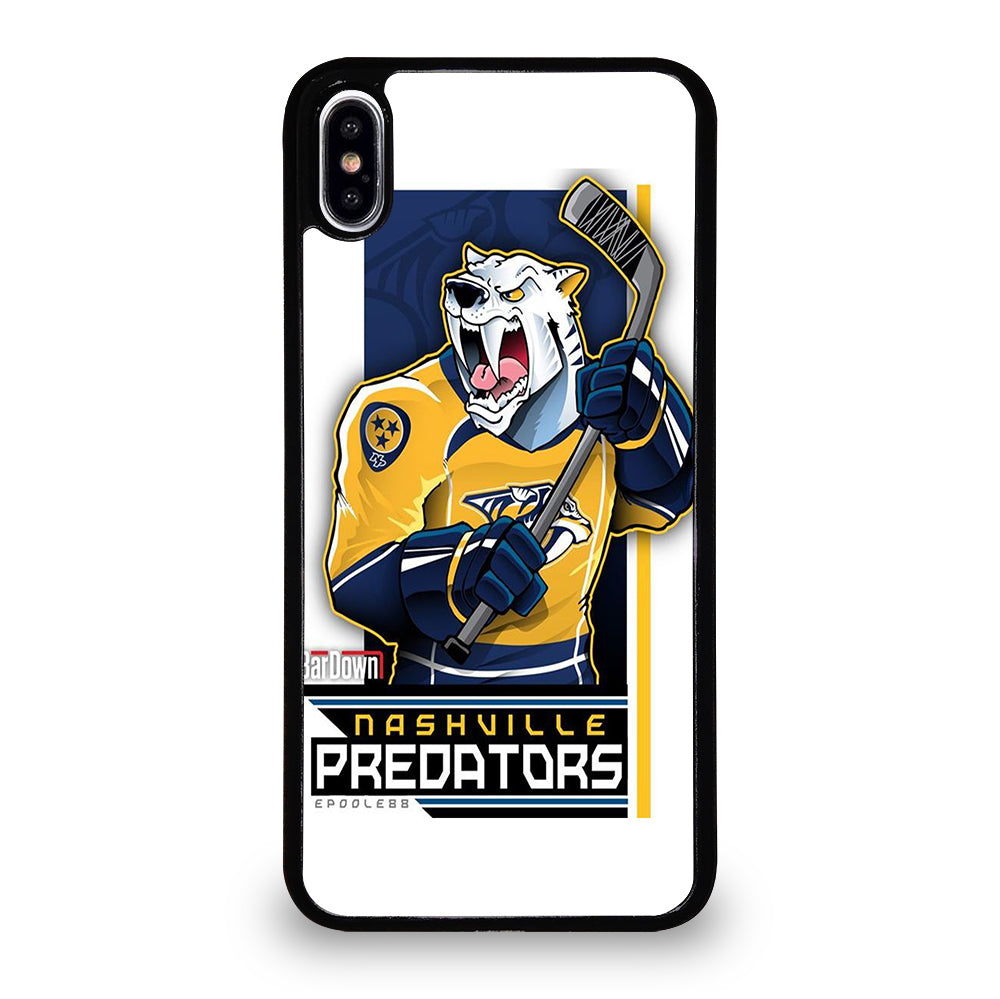 NASHVILLE PREDATORS HOCKEY 1 iPhone XS Max Case Cover