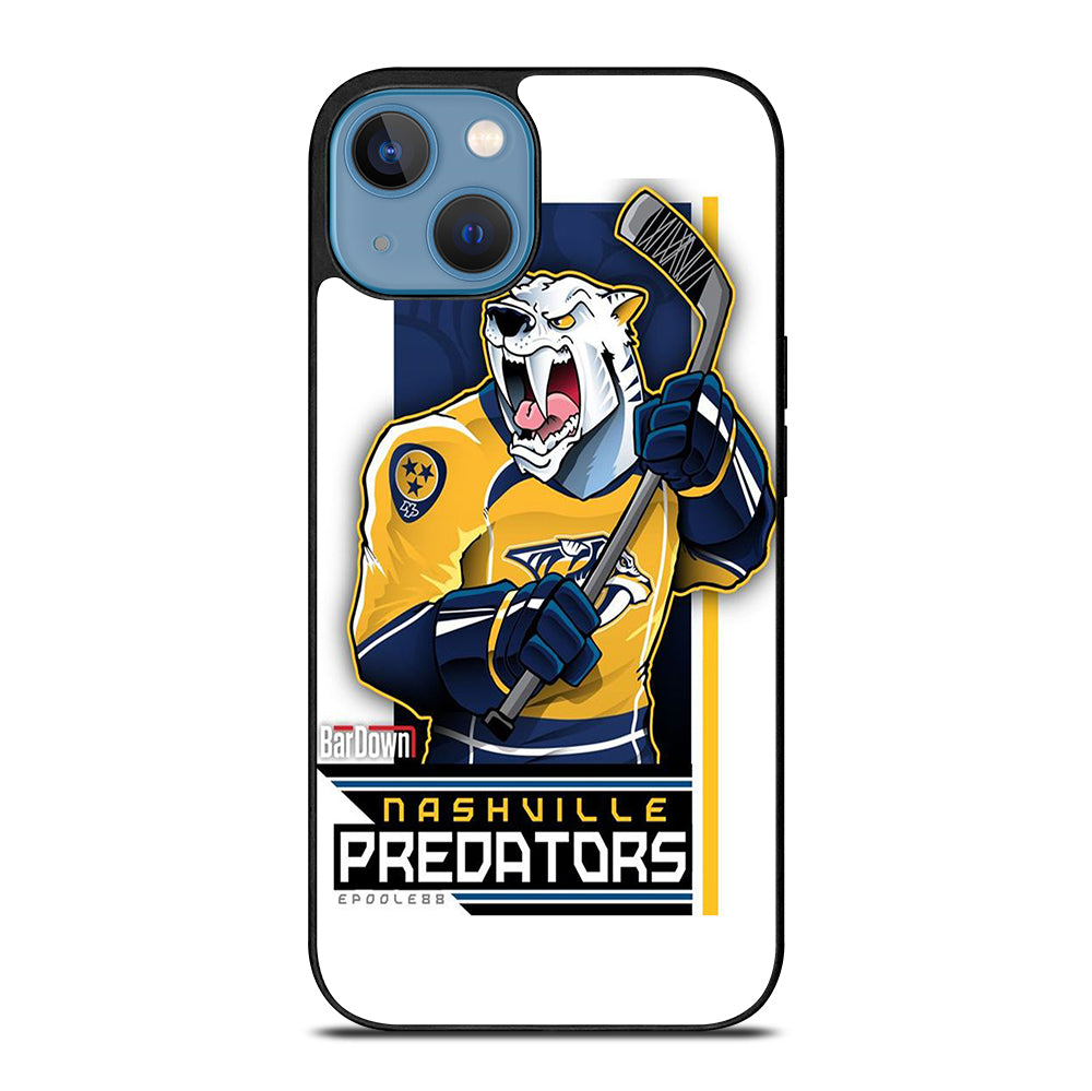 NASHVILLE PREDATORS HOCKEY 1 iPhone 13 Case Cover