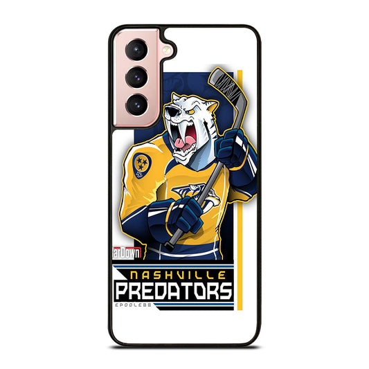 NASHVILLE PREDATORS HOCKEY 1 Samsung Galaxy S21 Case Cover