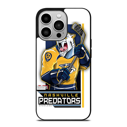 NASHVILLE PREDATORS HOCKEY 1 iPhone 14 Pro Case Cover