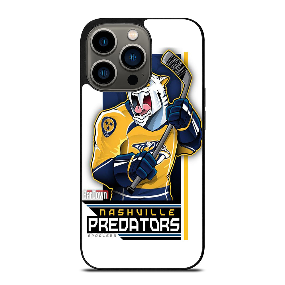 NASHVILLE PREDATORS HOCKEY 1 iPhone 13 Pro Case Cover
