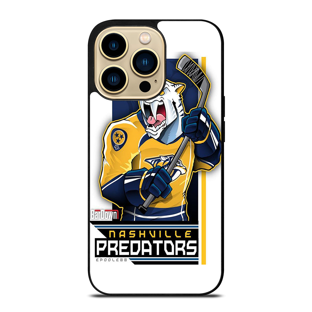 NASHVILLE PREDATORS HOCKEY 1 iPhone 14 Pro Max Case Cover