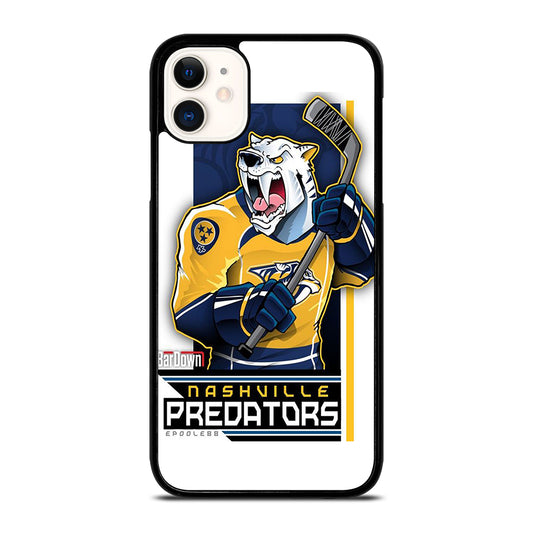 NASHVILLE PREDATORS HOCKEY 1 iPhone 11 Case Cover