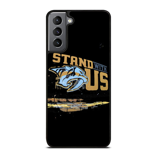 NASHVILLE PREDATORS HOCKEY 3 Samsung Galaxy S21 Plus Case Cover