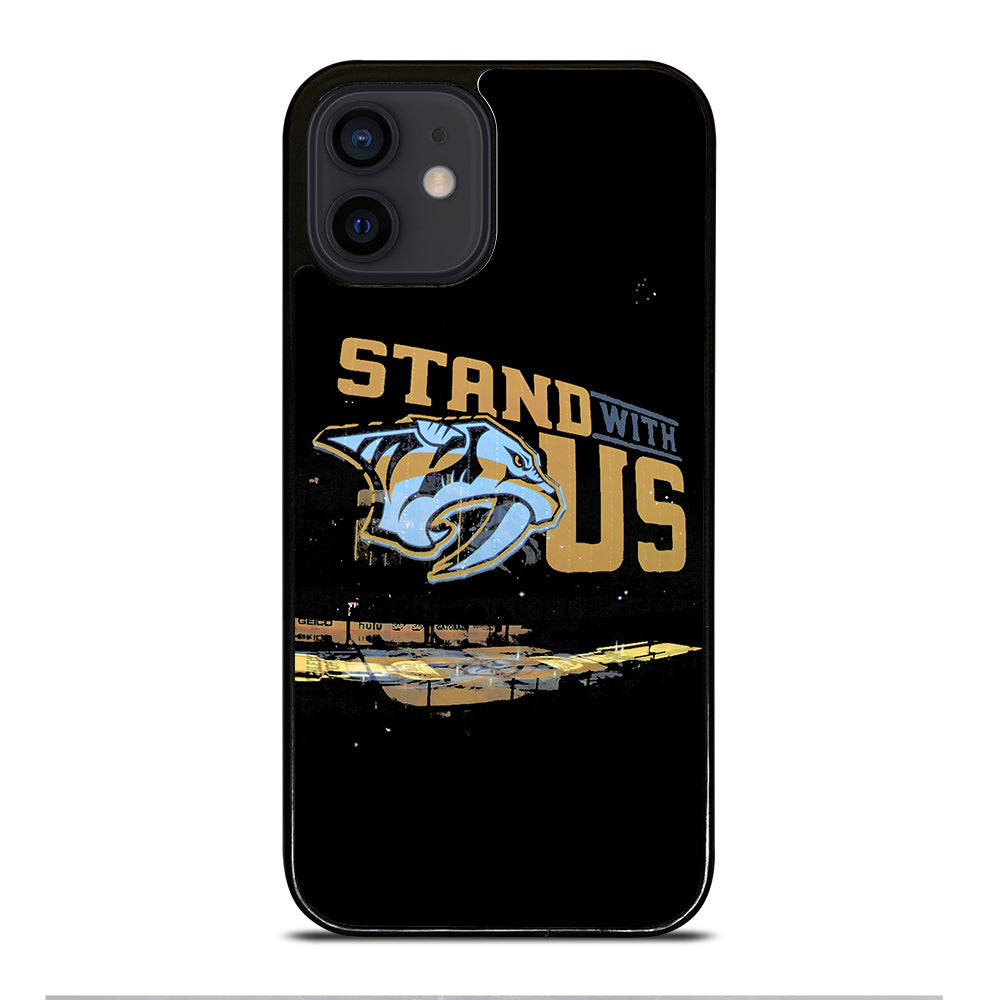 NASHVILLE PREDATORS HOCKEY 3 iPhone 12 Mini Case Cover