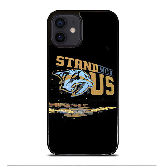 NASHVILLE PREDATORS HOCKEY 3 iPhone 12 Mini Case Cover