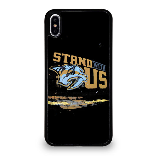 NASHVILLE PREDATORS HOCKEY 3 iPhone XS Max Case Cover
