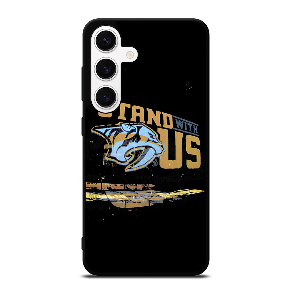 NASHVILLE PREDATORS HOCKEY 3 Samsung Galaxy S24 Case Cover