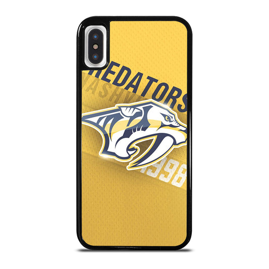 NASHVILLE PREDATORS LOGO NHL iPhone X / XS Case Cover