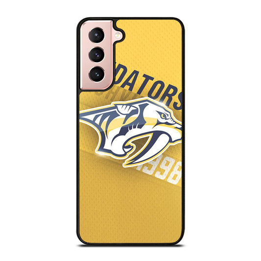 NASHVILLE PREDATORS LOGO NHL Samsung Galaxy S21 Case Cover