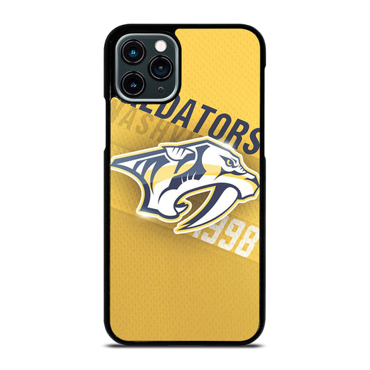 NASHVILLE PREDATORS LOGO NHL iPhone 11 Pro Case Cover