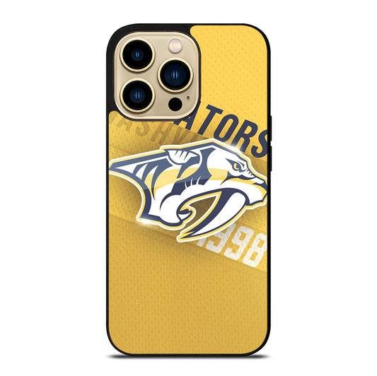 NASHVILLE PREDATORS LOGO NHL iPhone 14 Pro Max Case Cover