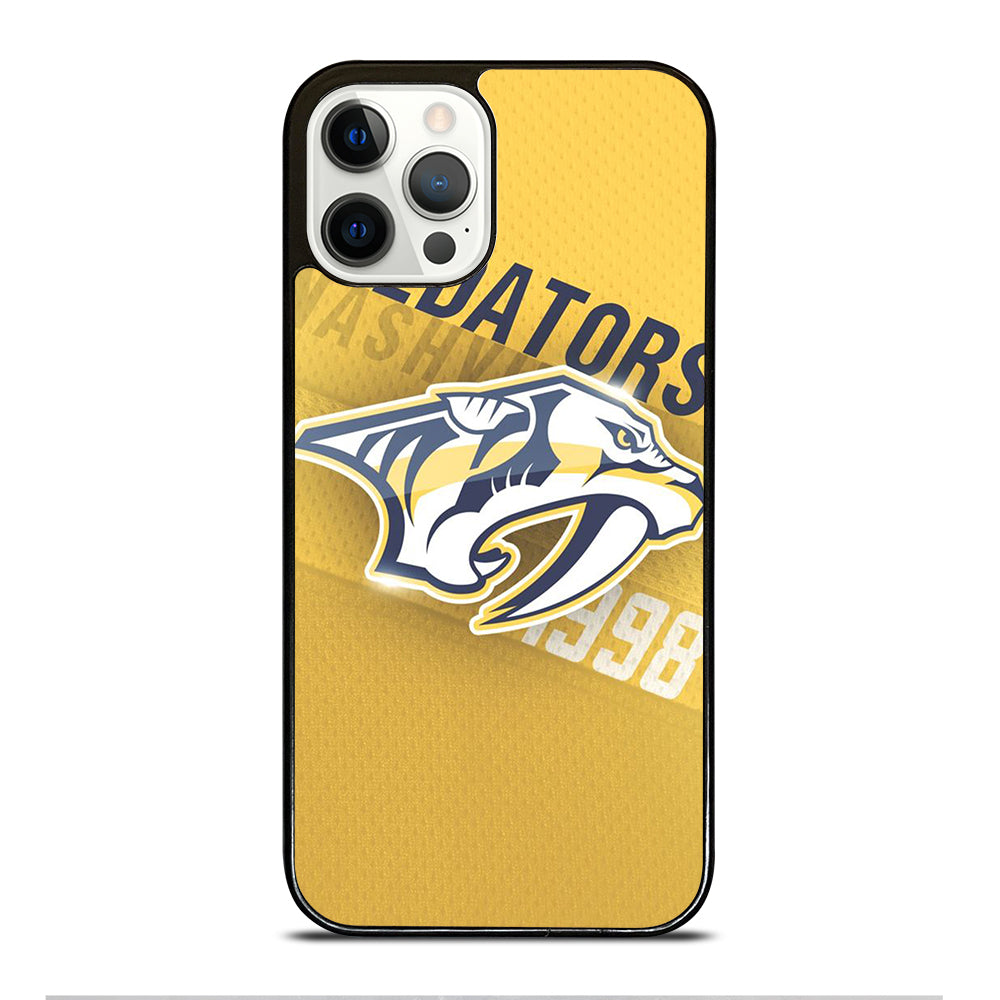 NASHVILLE PREDATORS LOGO NHL iPhone 12 Pro Case Cover