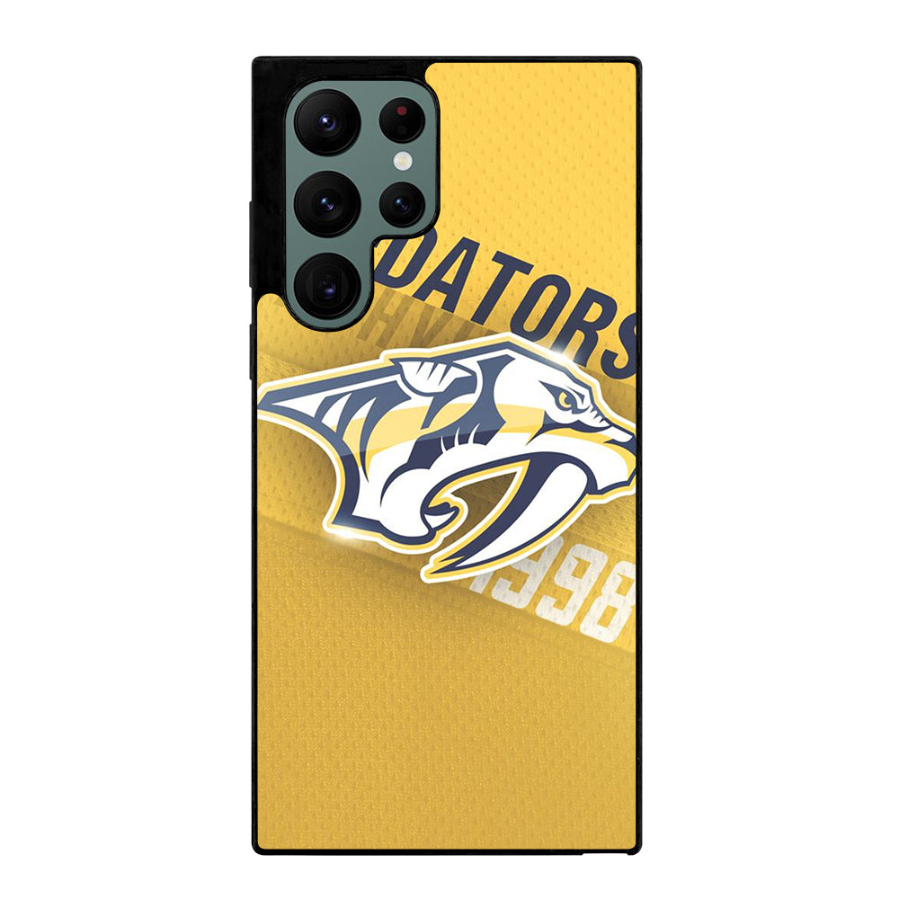 NASHVILLE PREDATORS LOGO NHL Samsung Galaxy S22 Ultra Case Cover