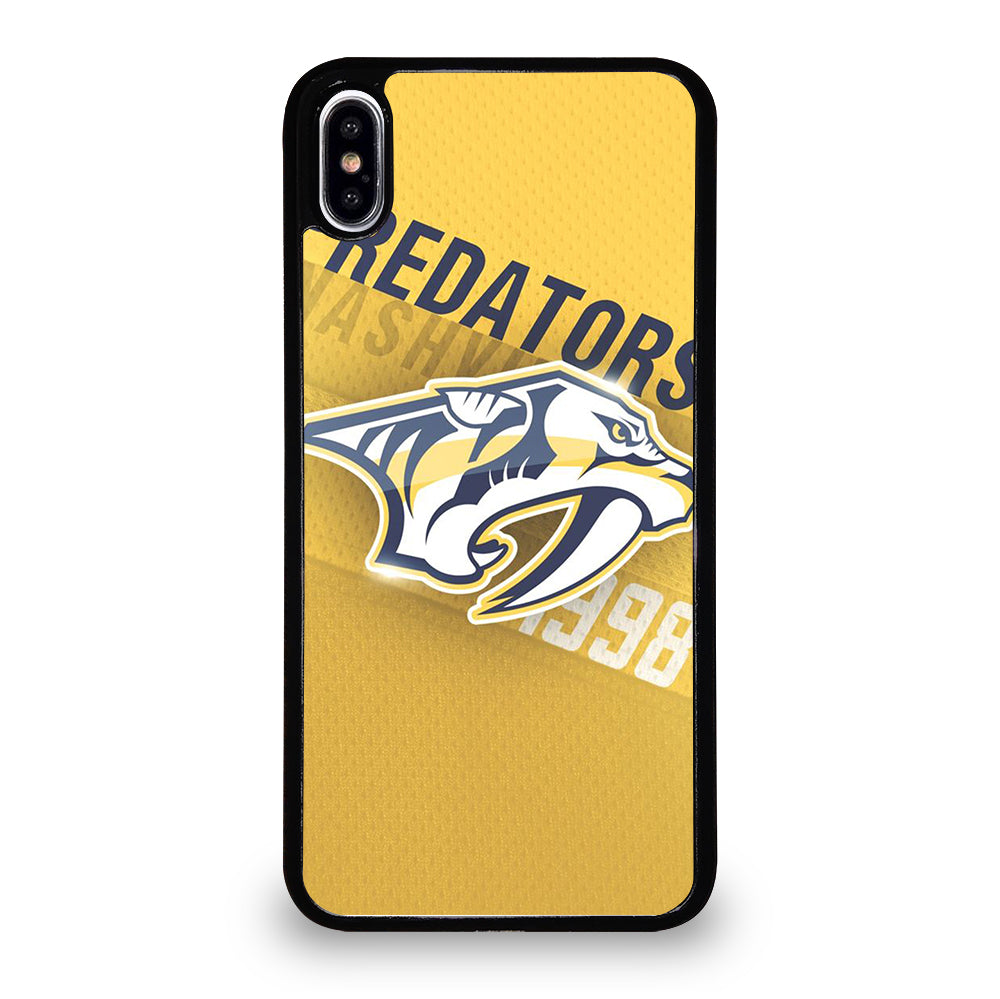 NASHVILLE PREDATORS LOGO NHL iPhone XS Max Case Cover