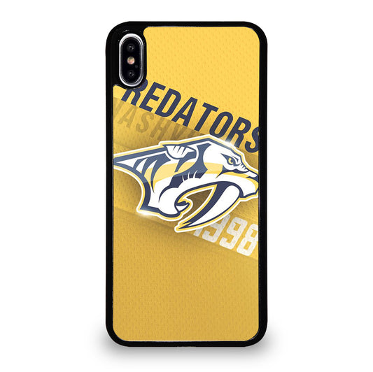 NASHVILLE PREDATORS LOGO NHL iPhone XS Max Case Cover