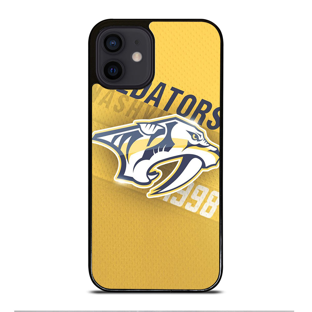 NASHVILLE PREDATORS LOGO NHL iPhone 12 Mini Case Cover