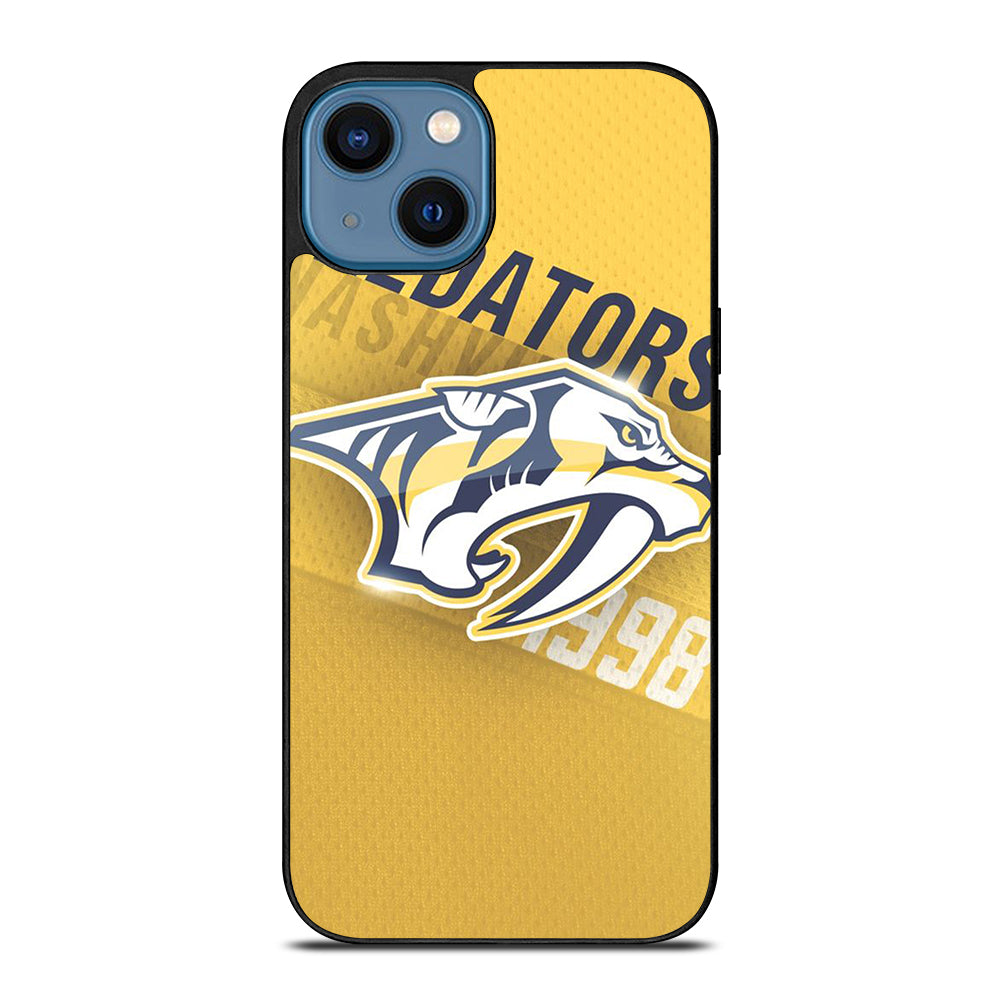 NASHVILLE PREDATORS LOGO NHL iPhone 14 Case Cover