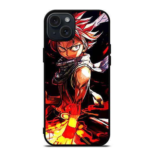 NATSU DRAGNEEL ANIME FAIRY TAIL iPhone 15 Plus Case Cover