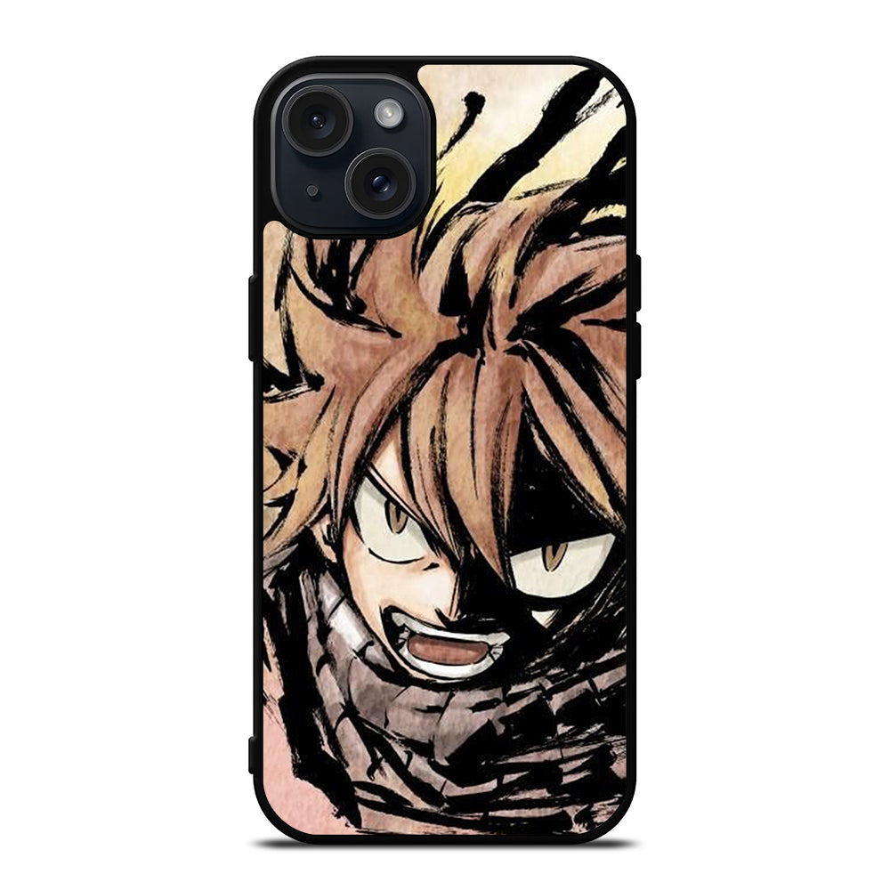 NATSU DRAGNEEL FAIRY TAIL ART iPhone 15 Plus Case Cover