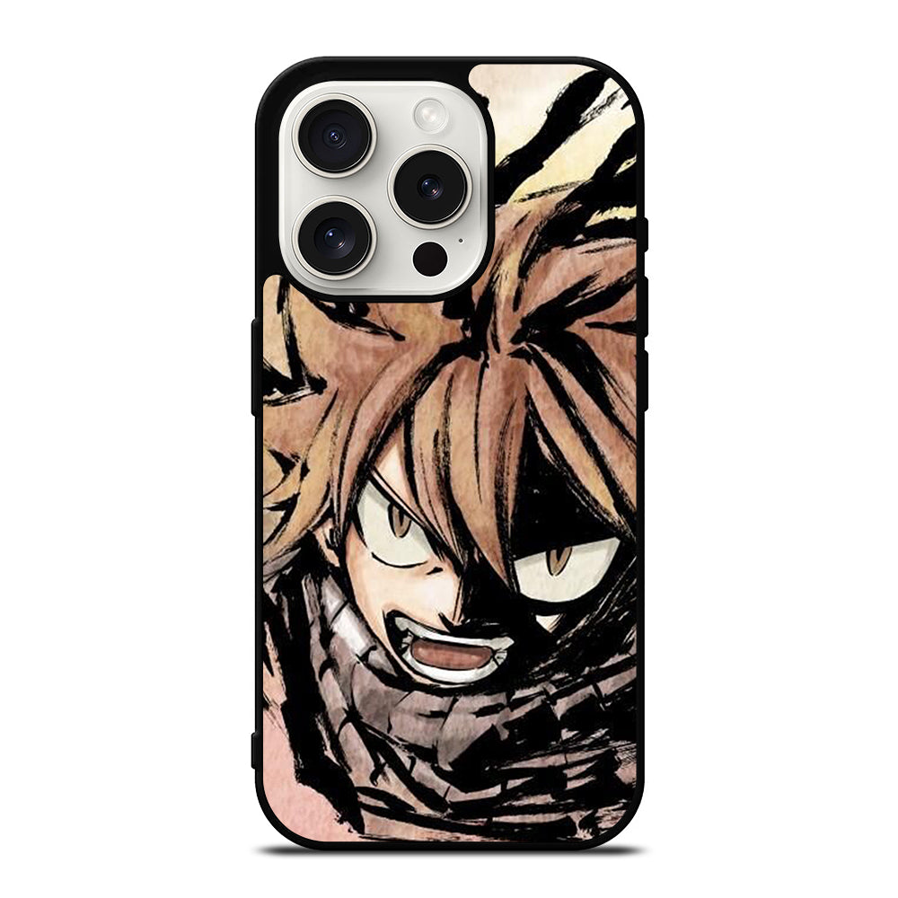 NATSU DRAGNEEL FAIRY TAIL ART iPhone 15 Pro Case Cover