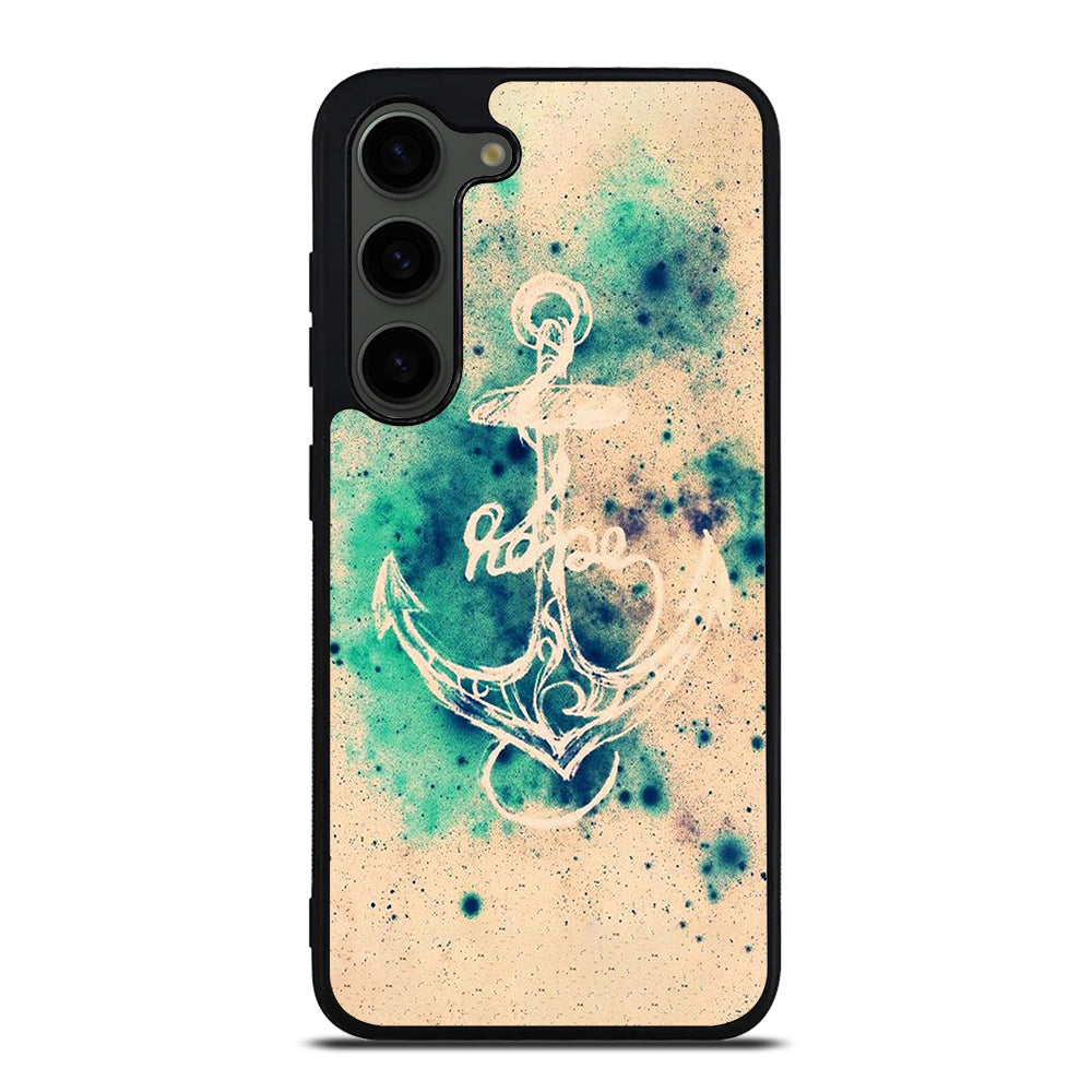 NAUTICAL ANCHOR ART LOGO Samsung Galaxy S23 Plus Case Cover