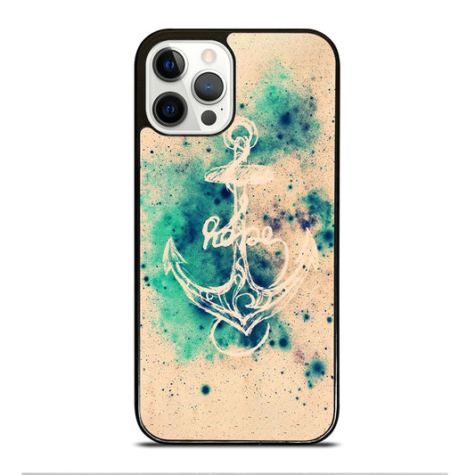 NAUTICAL ANCHOR ART LOGO iPhone 12 Pro Case Cover