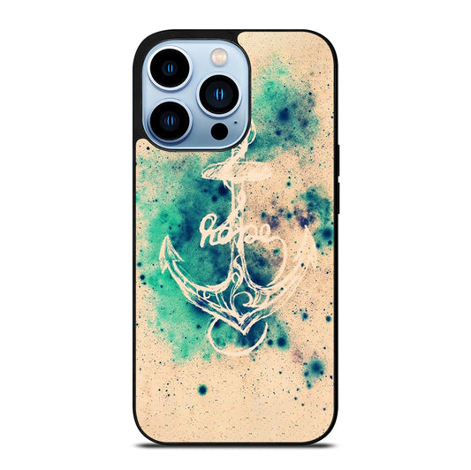 NAUTICAL ANCHOR ART LOGO iPhone 13 Pro Max Case Cover