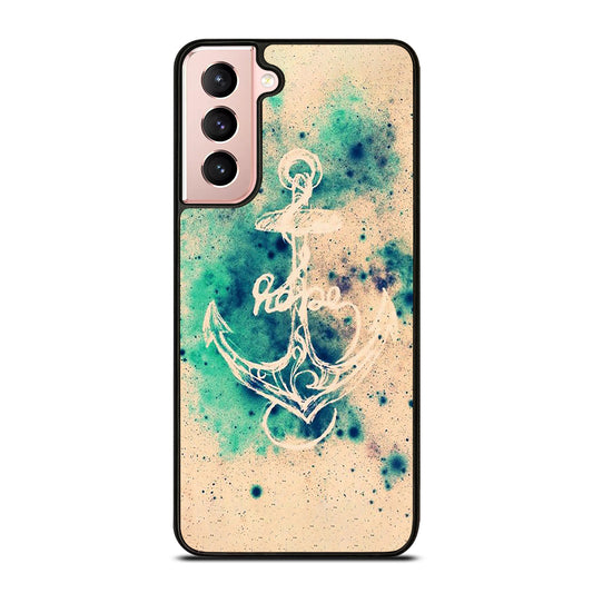 NAUTICAL ANCHOR ART LOGO Samsung Galaxy S21 Case Cover