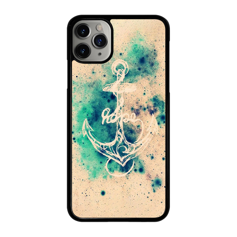NAUTICAL ANCHOR ART LOGO iPhone 11 Pro Max Case Cover