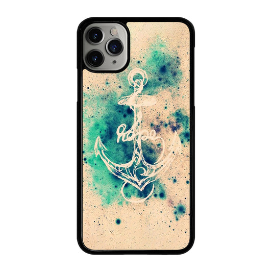 NAUTICAL ANCHOR ART LOGO iPhone 11 Pro Max Case Cover