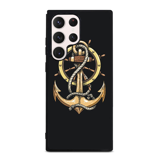 NAUTICAL ANCHOR EMBLEM Samsung Galaxy S23 Ultra Case Cover