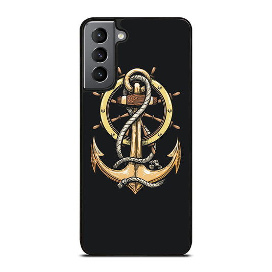NAUTICAL ANCHOR EMBLEM Samsung Galaxy S21 Plus Case Cover