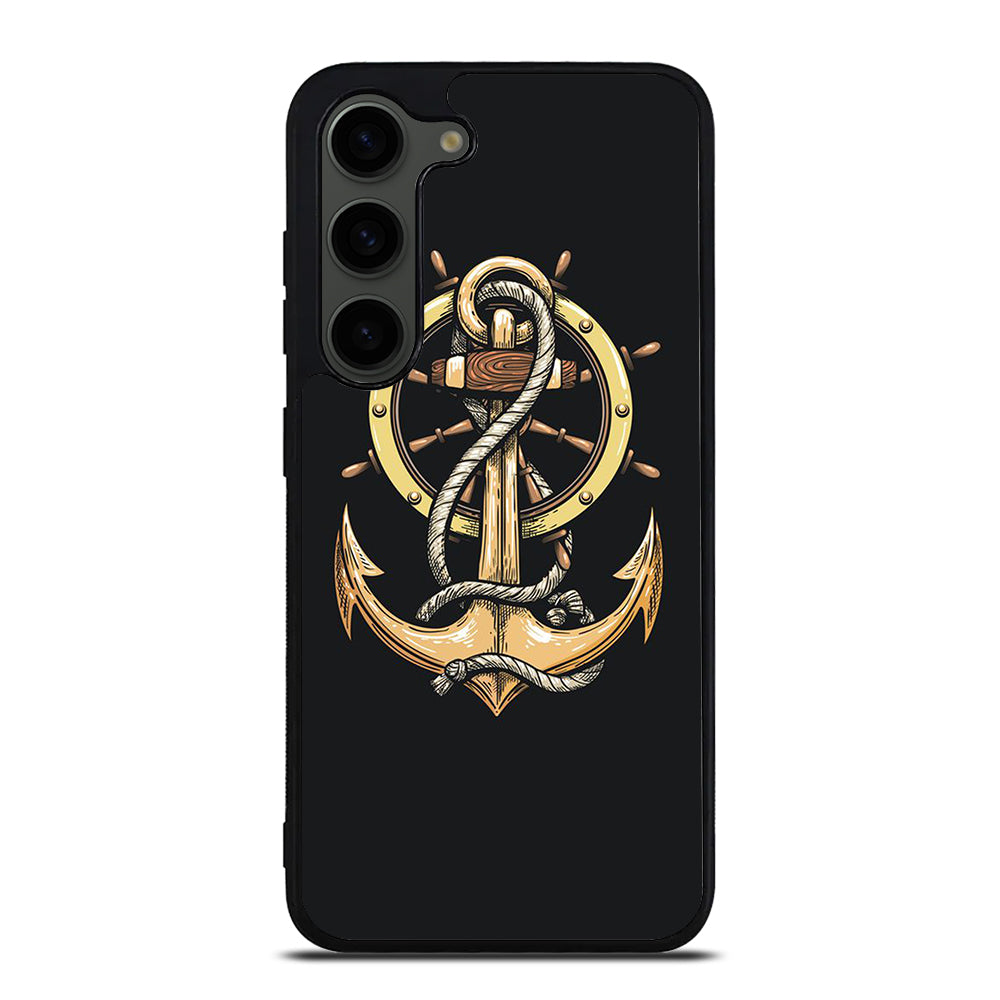 NAUTICAL ANCHOR EMBLEM Samsung Galaxy S23 Plus Case Cover