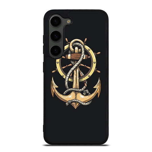 NAUTICAL ANCHOR EMBLEM Samsung Galaxy S23 Plus Case Cover