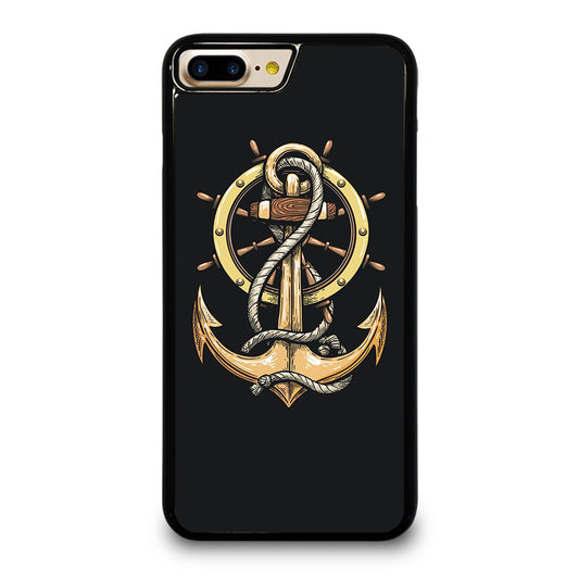 NAUTICAL ANCHOR EMBLEM iPhone 7 / 8 Plus Case Cover