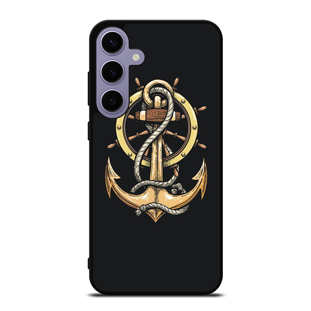 NAUTICAL ANCHOR EMBLEM Samsung Galaxy S24 Plus Case Cover