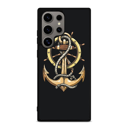 NAUTICAL ANCHOR EMBLEM Samsung Galaxy S24 Ultra Case Cover