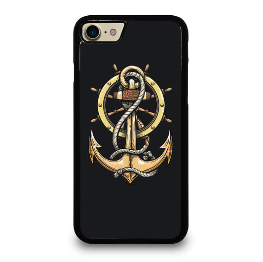 NAUTICAL ANCHOR EMBLEM iPhone 7 / 8 Case Cover