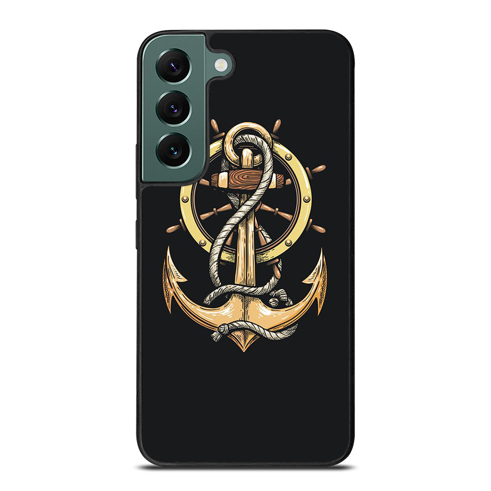 NAUTICAL ANCHOR EMBLEM Samsung Galaxy S22 Case Cover