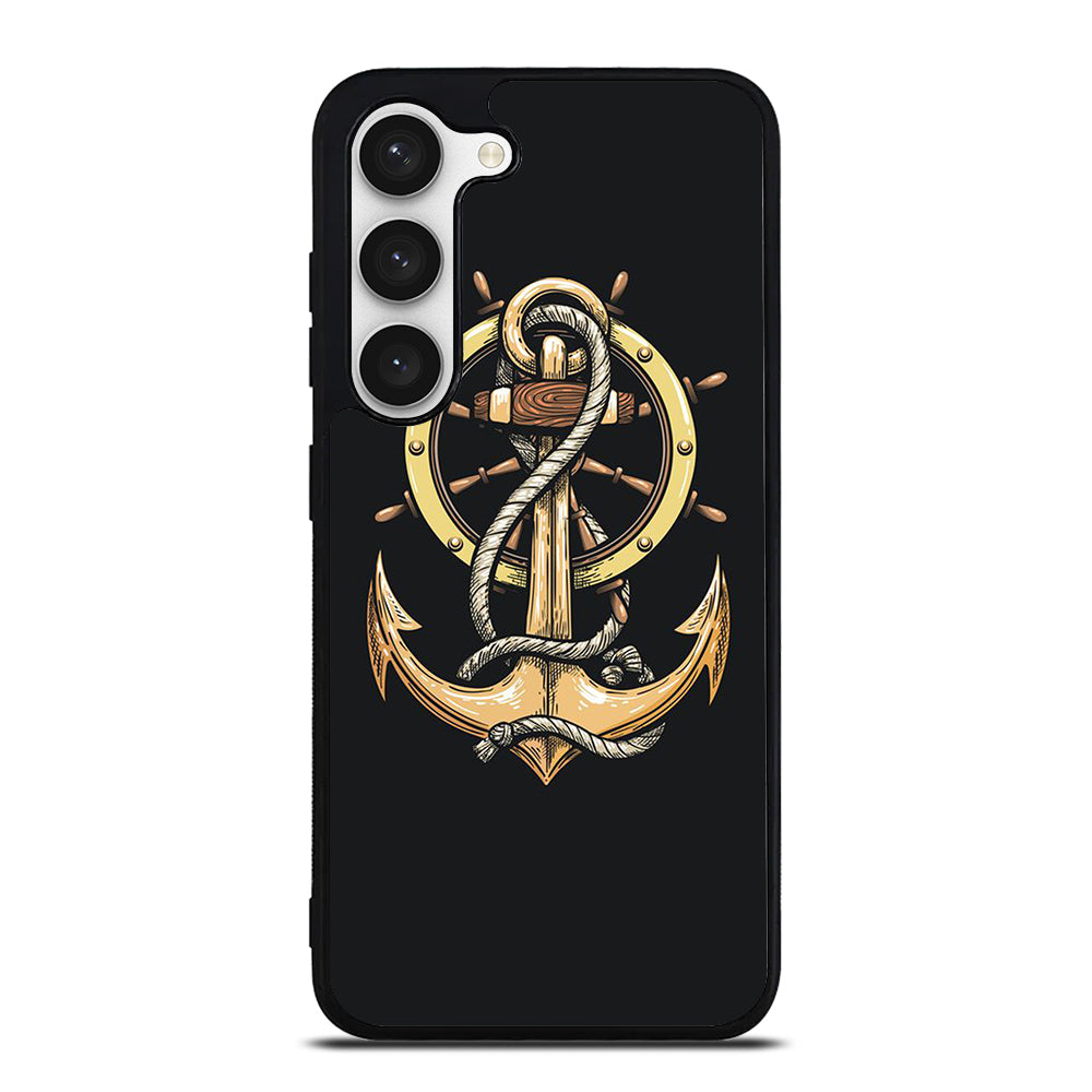 NAUTICAL ANCHOR EMBLEM Samsung Galaxy S23 Case Cover